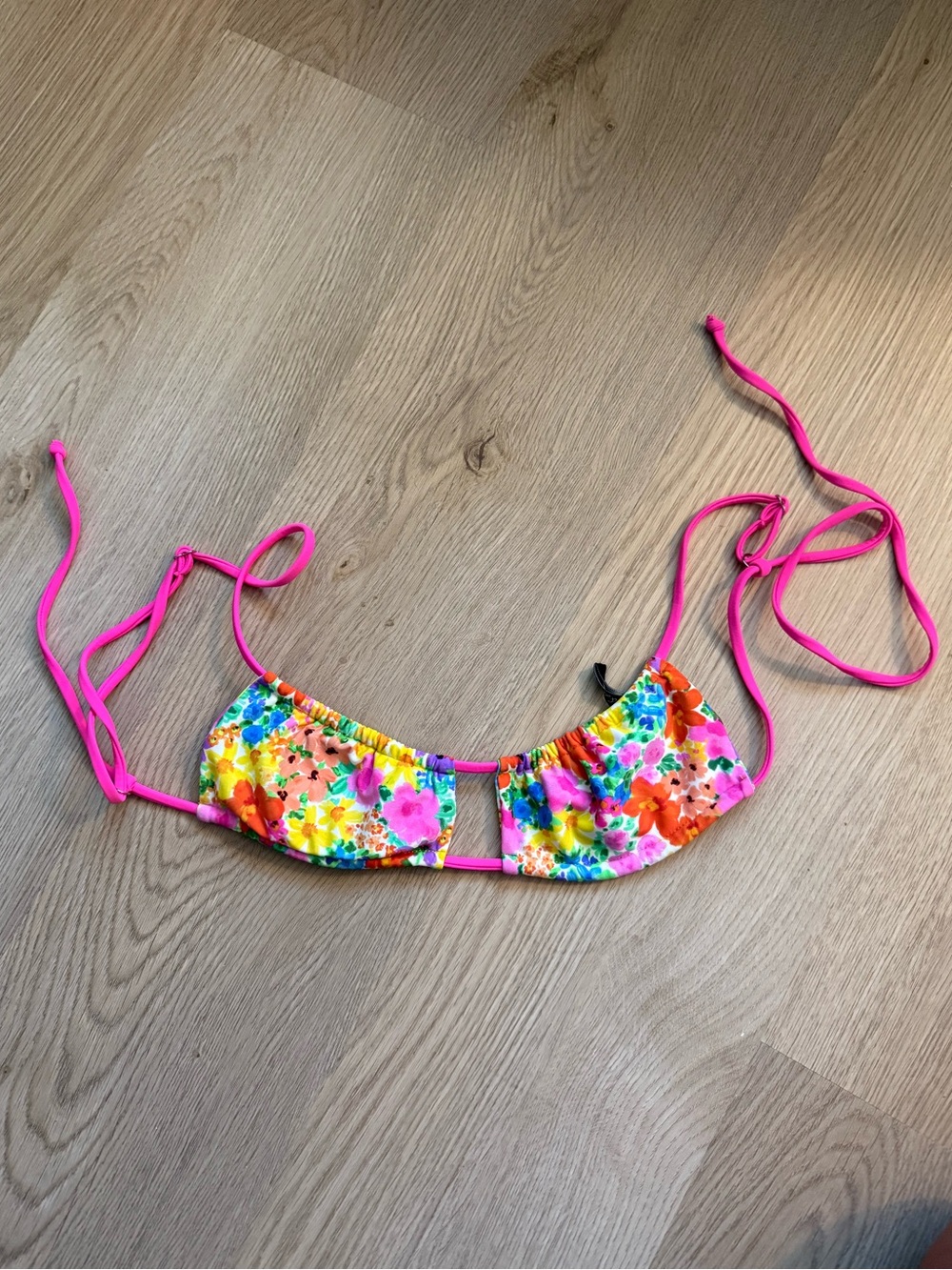 For Love and Lemons Yasmin Bandeau Bikini Top